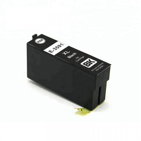 Tintenpatrone Black (Schwarz) Epson T3591, 35XL kompatibel 50 Ml.