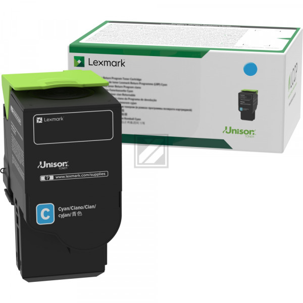 Lexmark Toner-Kartusche Return Program cyan (C2320C0)