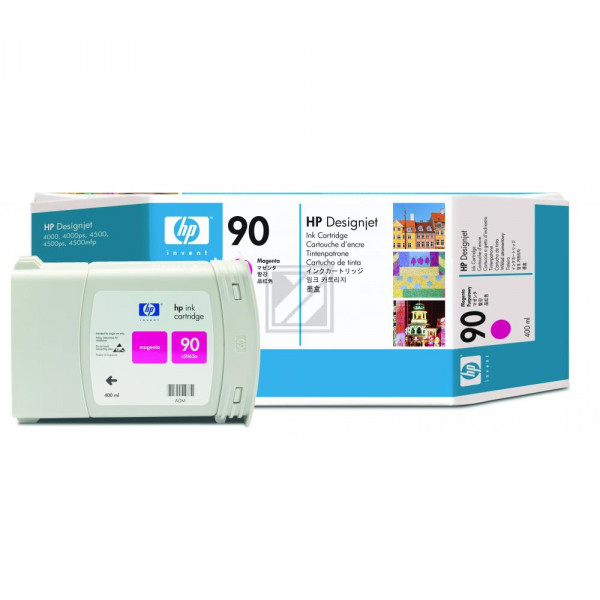 HP Tintenpatrone magenta HC (C5063A, 90)