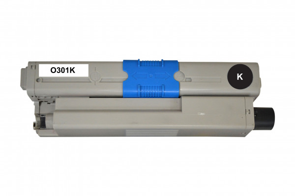 Tonerkartusche schwarz OKI 44973536 kompatibel 2200 Seiten