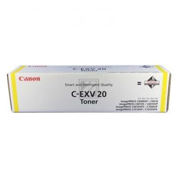 Canon Toner-Kartusche gelb (0439B002, C-EXV20Y)