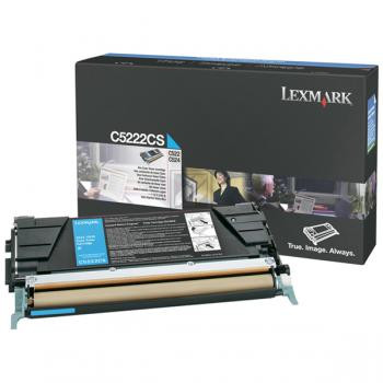 Lexmark Toner-Kartusche cyan (C5222CS)