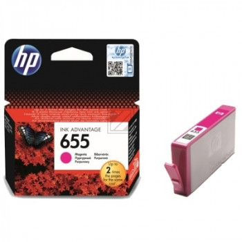 HP Tintenpatrone magenta (CZ111AE, 655)