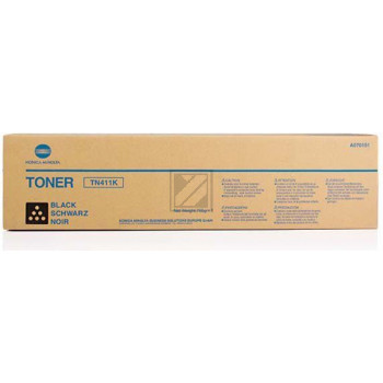 Konica Minolta Toner-Kit schwarz (A070151, TN-411K)