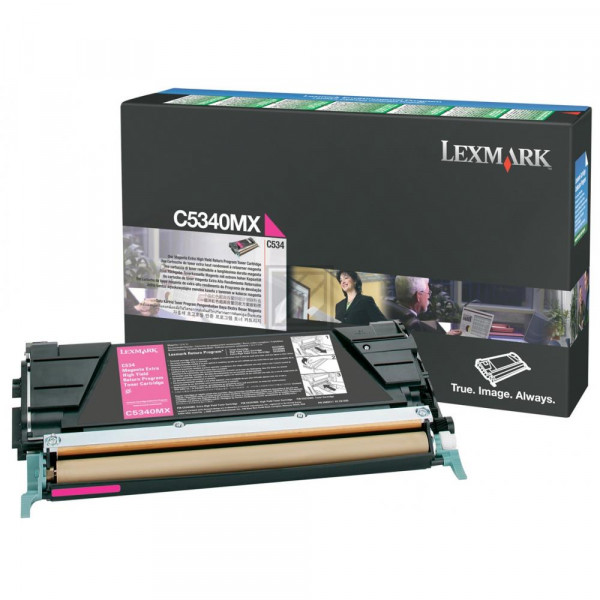 Lexmark Toner-Kartusche Prebate magenta HC plus (C5340MX)