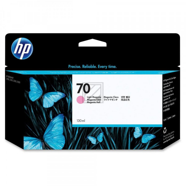 HP Tintenpatrone magenta light (C9455A, 70)