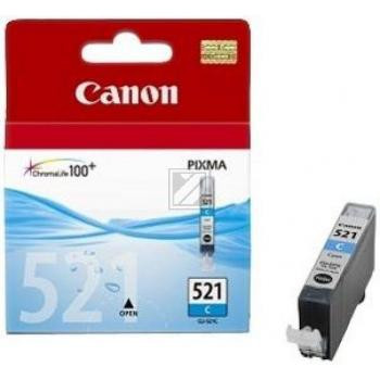 Canon Tintenpatrone cyan (2934B001, CLI-521C)