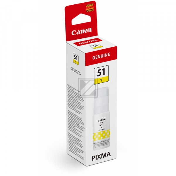 CANON Tintenbehälter yellow GI-51Y PIXMA G2520/G2560 70ml