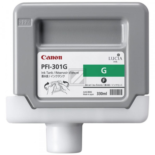 Canon Tintenpatrone grün (1493B001, PFI-301G)