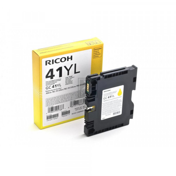 Ricoh Gel-Kartuschen gelb (405768, GC-41Y)