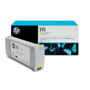 HP Tintenpatrone gelb (CE040A, 771)