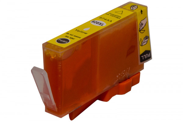 Tintenpatrone Yellow (Gelb) HP CD974AE, Nr.920XL kompatibel 13,5 Ml.