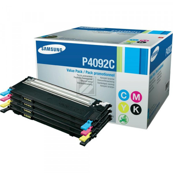 Samsung Toner-Kartusche gelb cyan magenta schwarz (SU392A, P4092C)