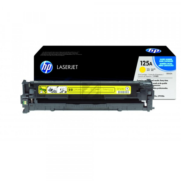 HP Toner-Kartusche gelb (CB542A, 125A)