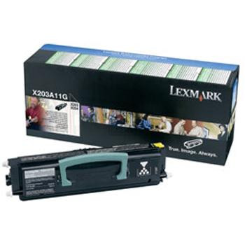 Lexmark Toner-Kartusche Prebate schwarz (X203A11G)